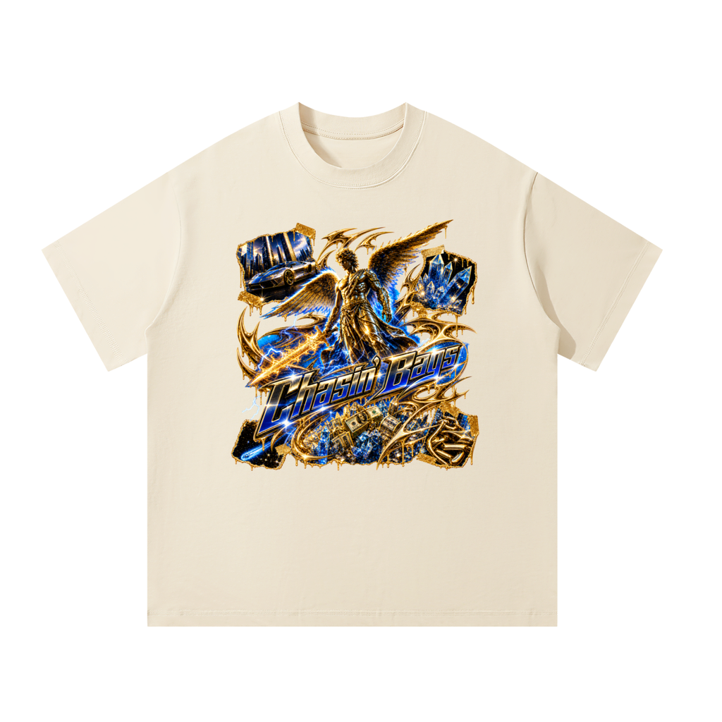 Unisex Oversized T-Shirt (ANGELIC BEING GOLD)