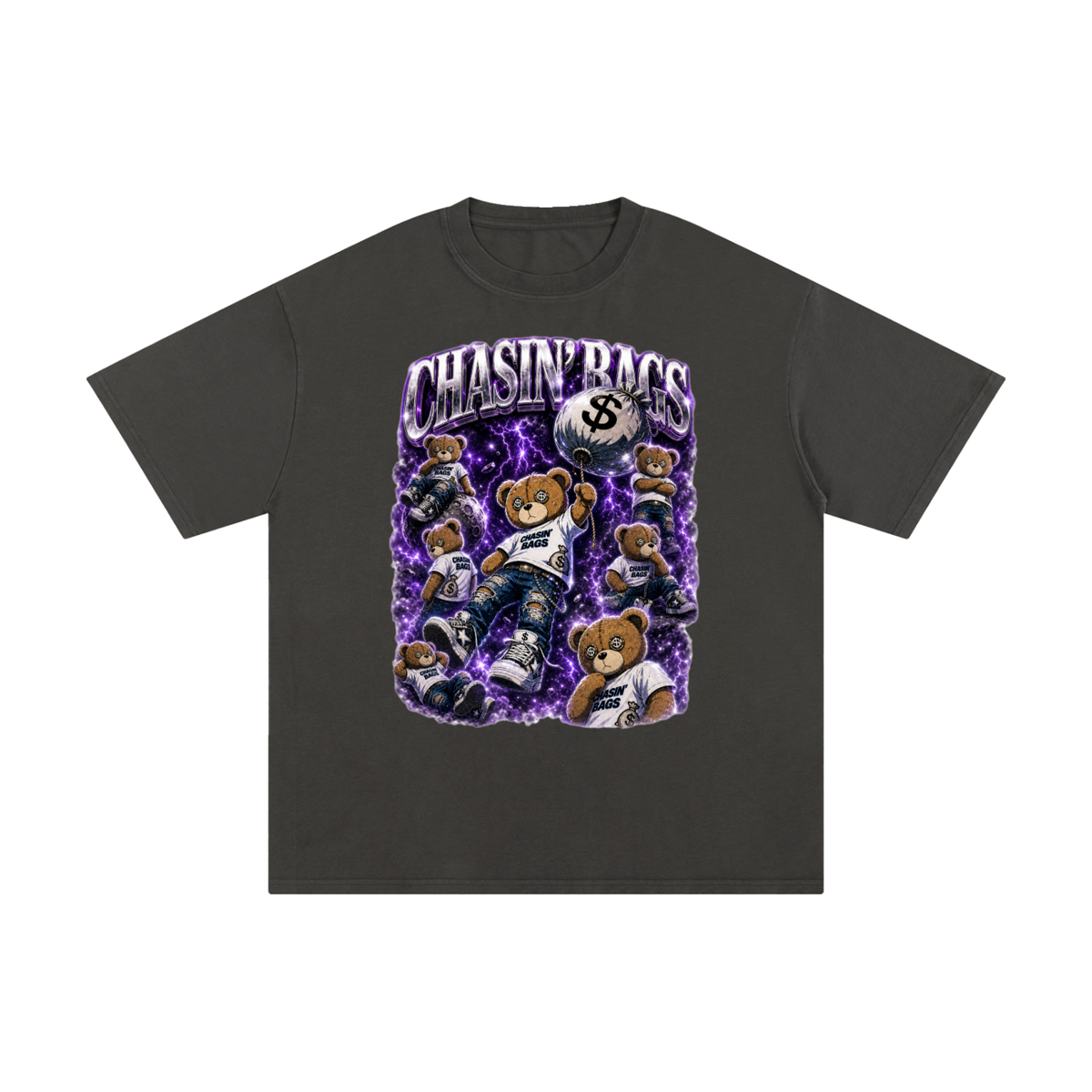Beary Floats Unisex Pure Cotton T-Shirt