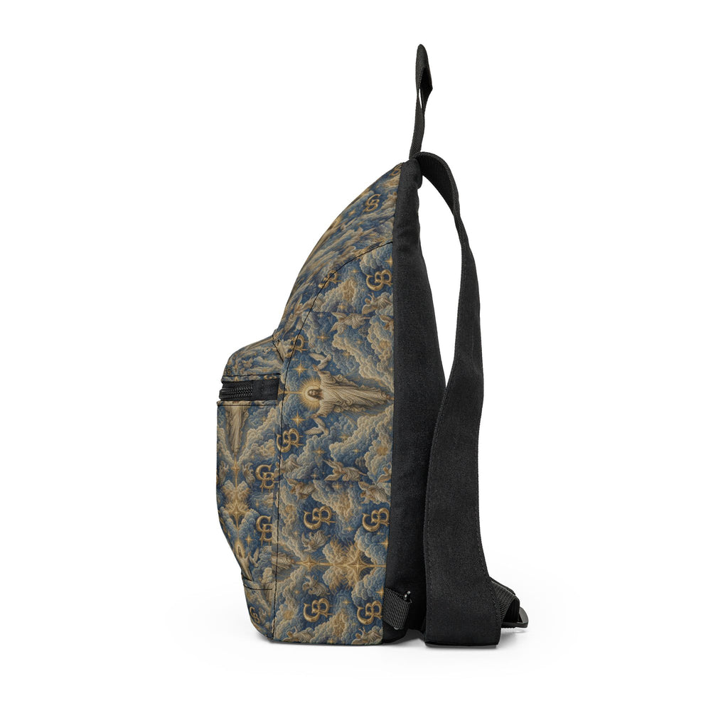 JESUS Kaleidoscope Sling Bag – Artistic Patterned Crossbody Pack