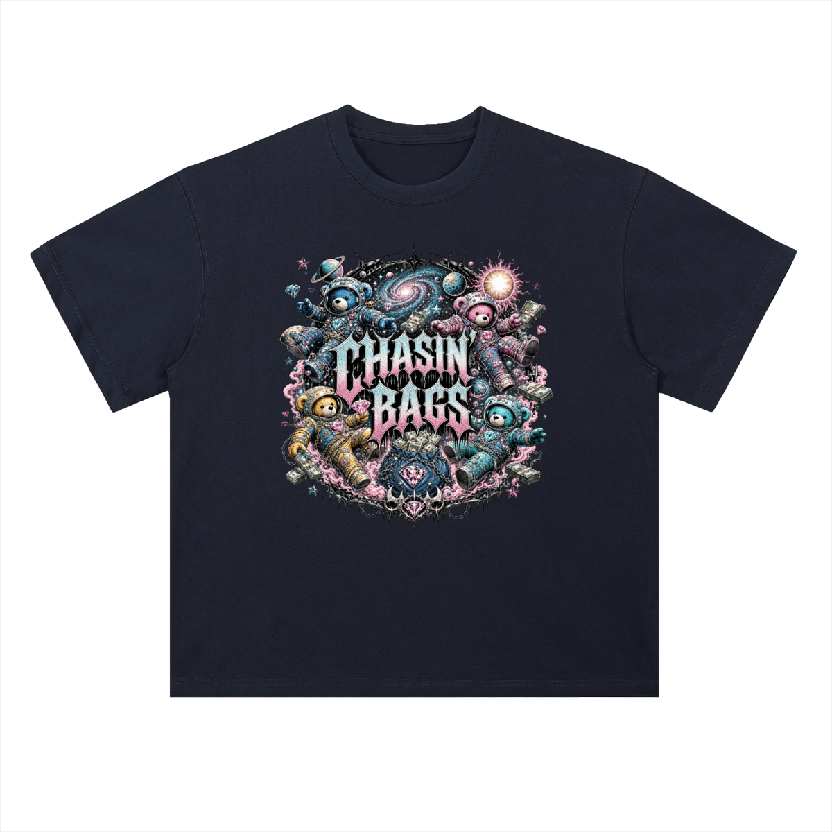Heavyweight Drop Shoulder Cotton T-Shirt