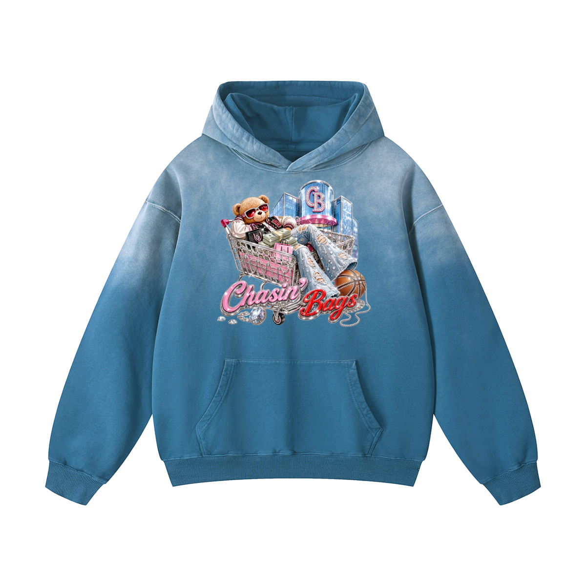 Heavyweight Sunfade Oversized Hoodie