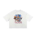 Classic Frayed Boxy Tee
