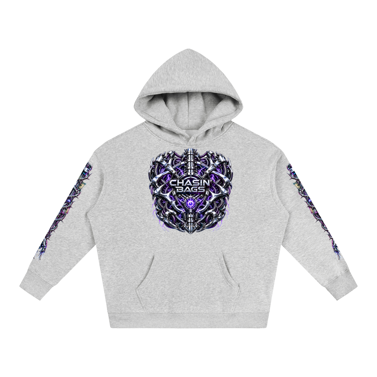 Oversize Fleeced Hoodie (CYBORG)