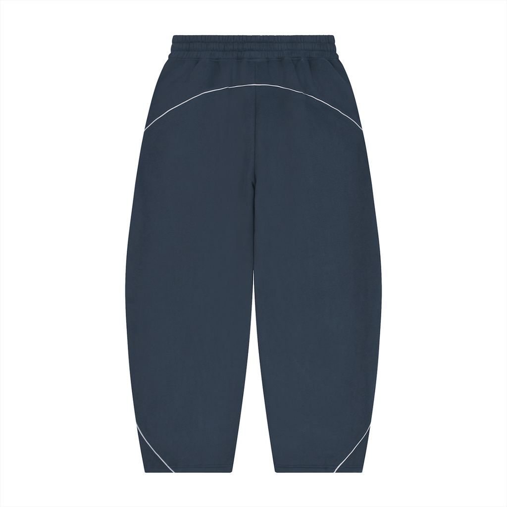 CB Unisex Piping Fleece Barrel Leg Sweatpants