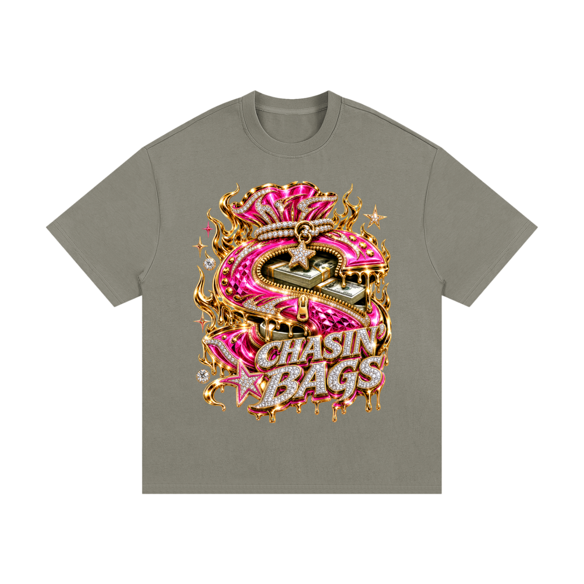 ABSTRACT BAG Essential Heavyweight Cotton T-Shirt