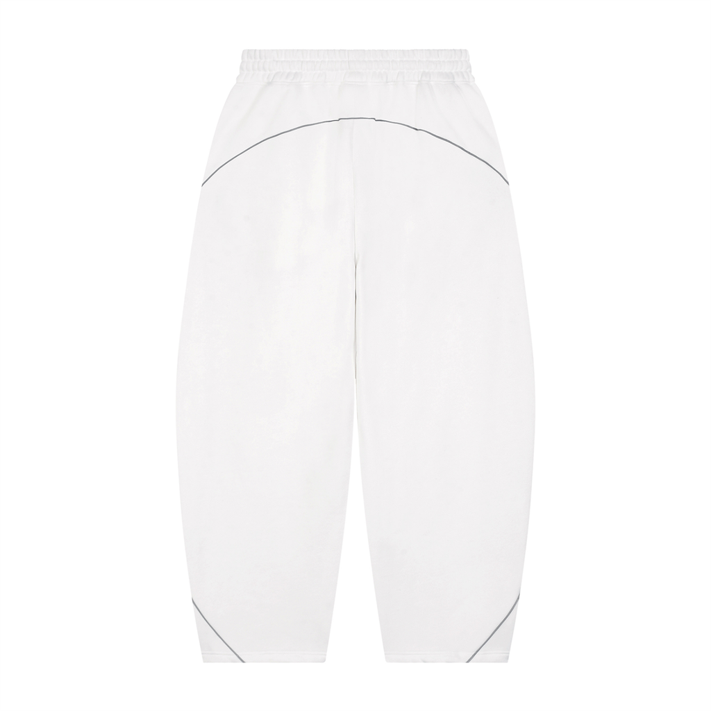 CB Unisex Piping Fleece Barrel Leg Sweatpants