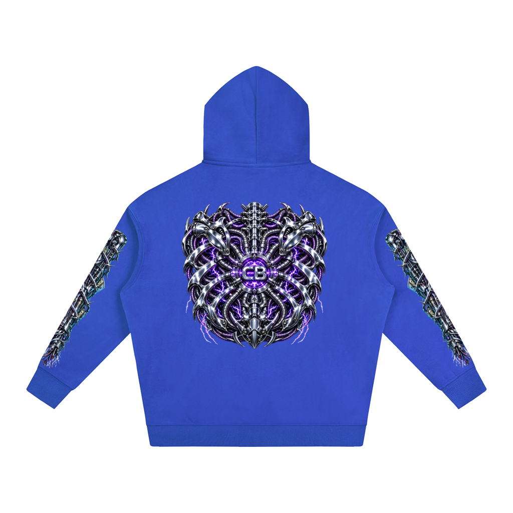 Oversize Fleeced Hoodie (CYBORG)
