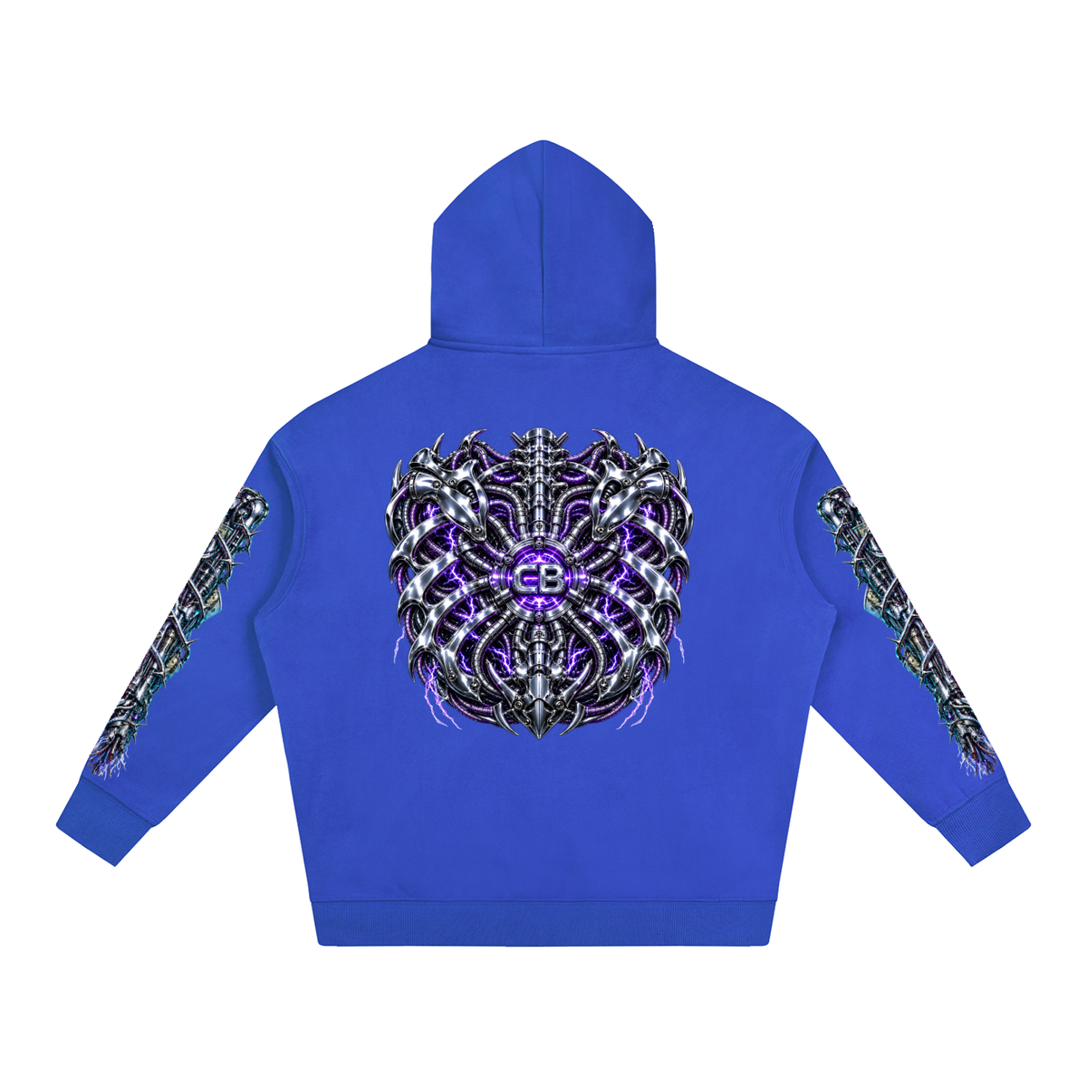 Oversize Fleeced Hoodie (CYBORG)