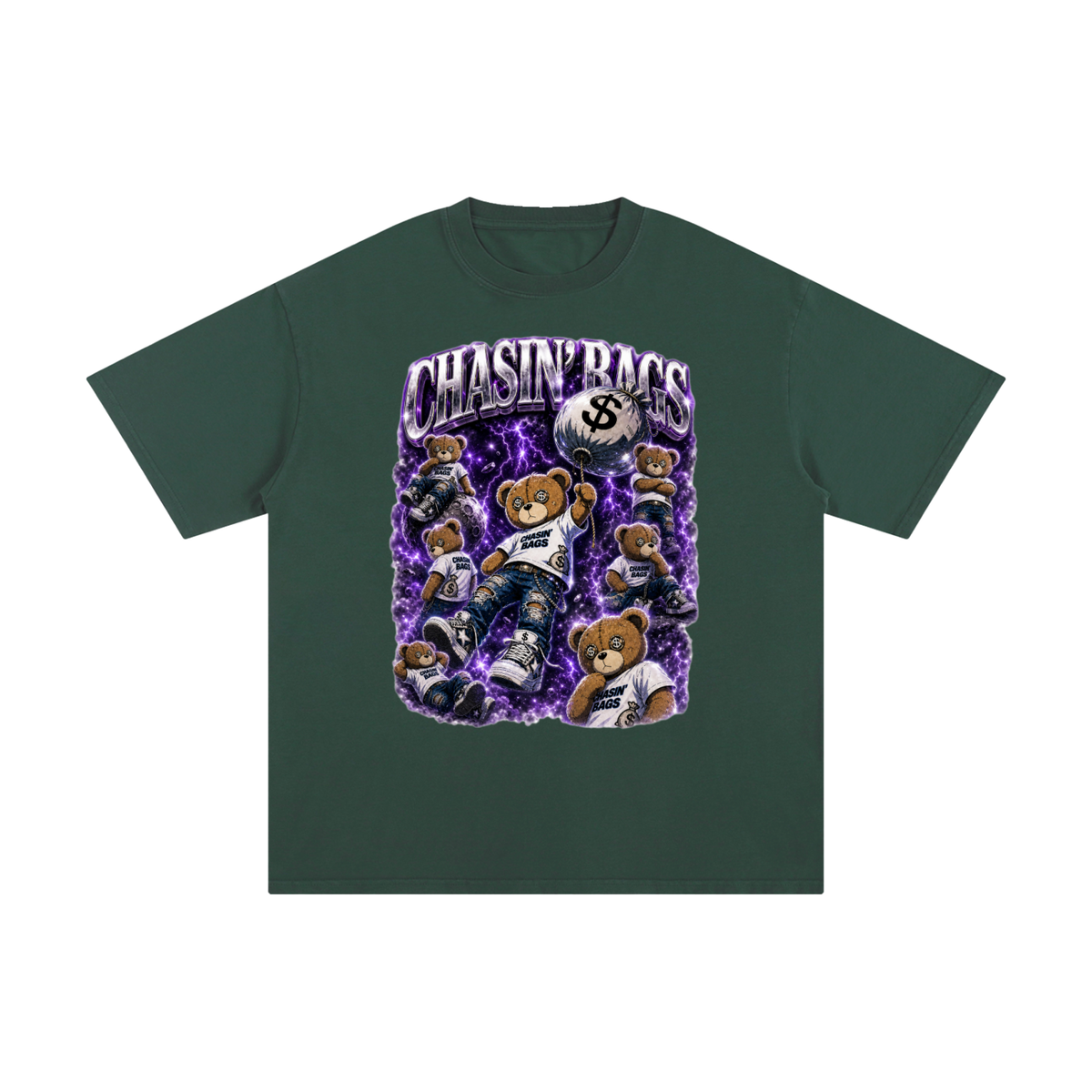 Beary Floats Unisex Pure Cotton T-Shirt