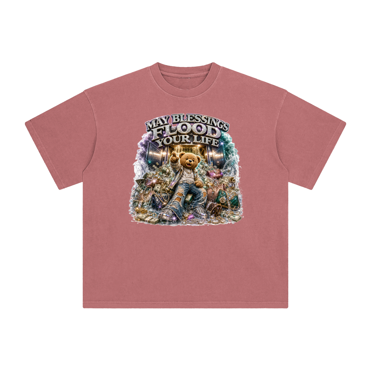 Enzyme Washed T-Shirt