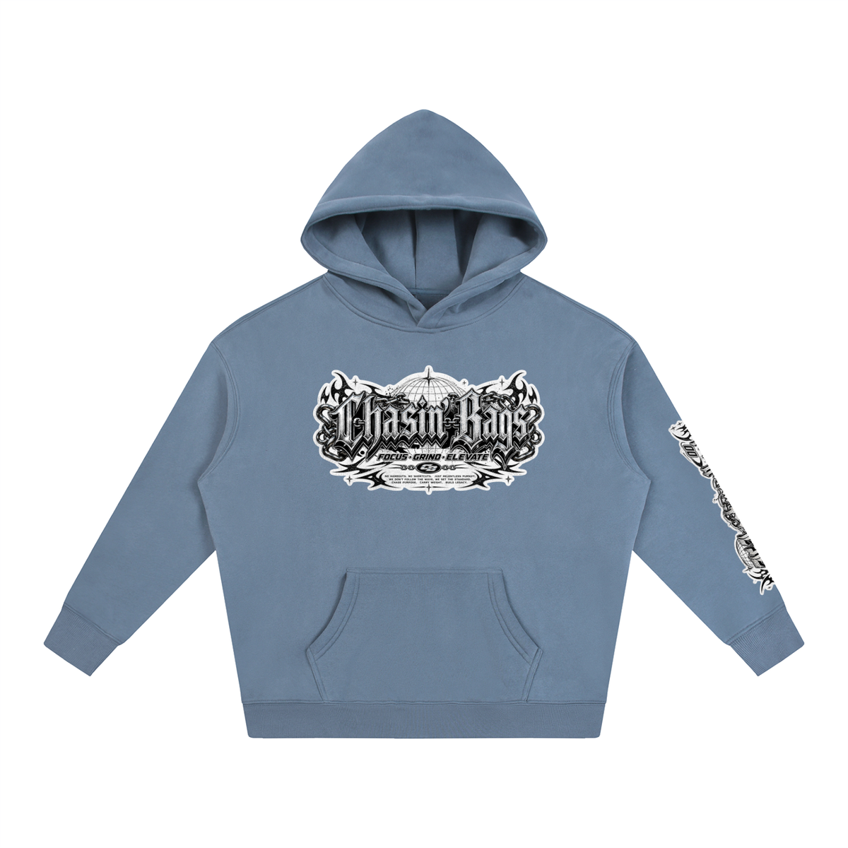CHASIN BAGS Oversize Fleeced Hoodie