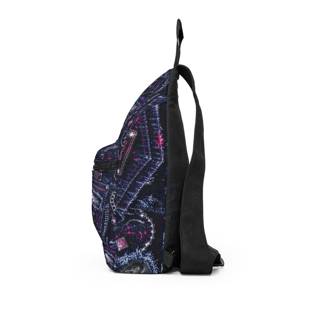 SPLASH Pattern Sling Bag — Crossbody