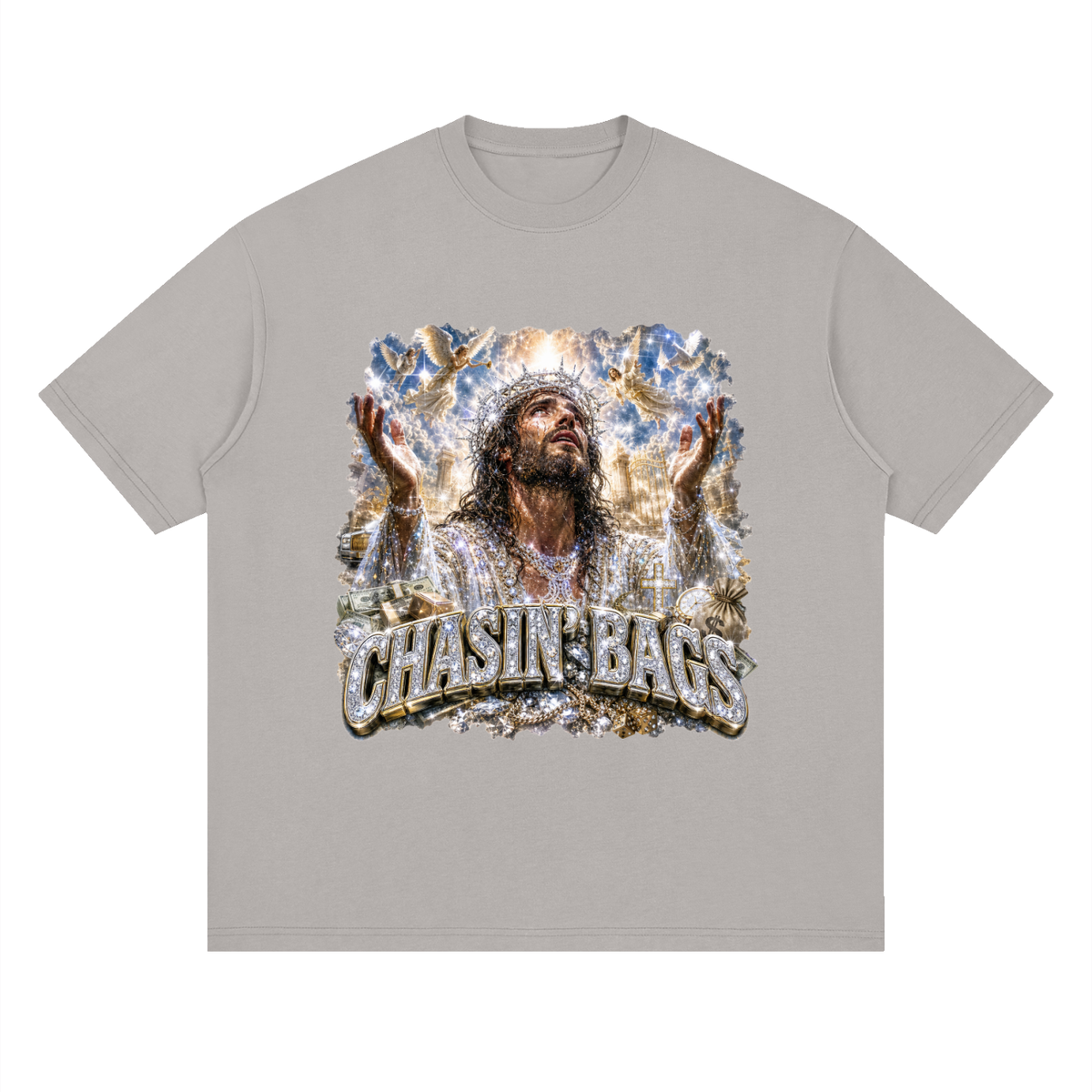 Streetwear Loose Drop Shoulder T-Shirt