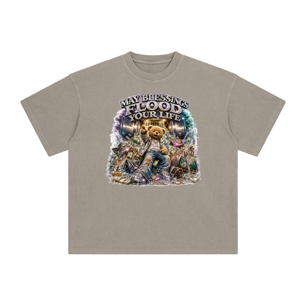 Enzyme Washed T-Shirt