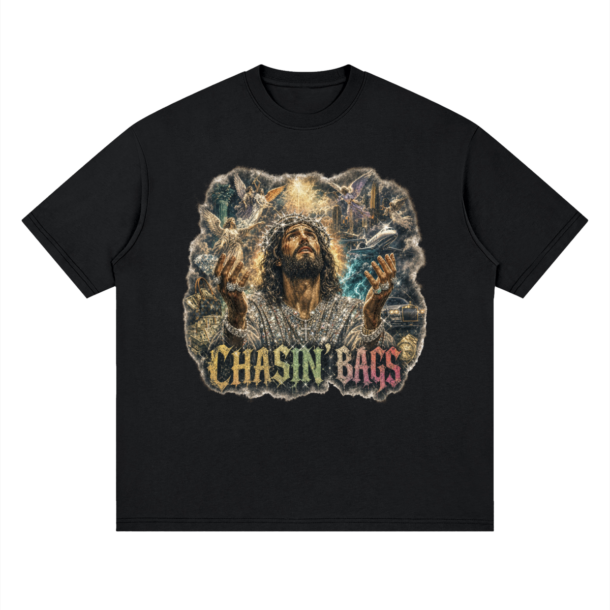 Streetwear Loose Drop Shoulder T-Shirt