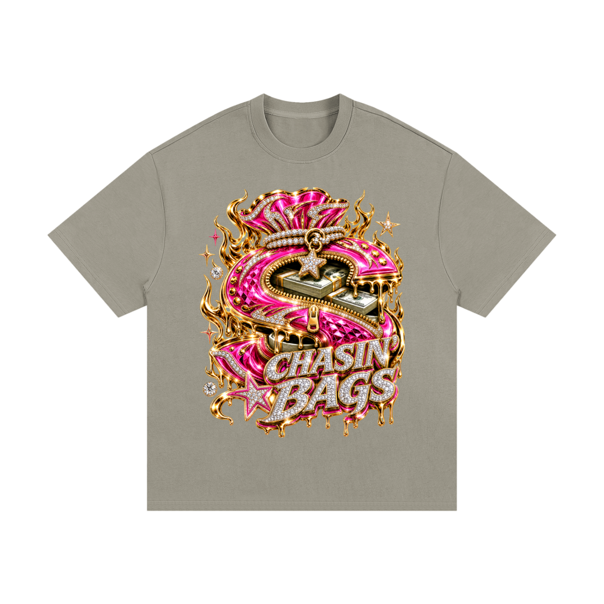 ABSTRACT BAG Essential Heavyweight Cotton T-Shirt