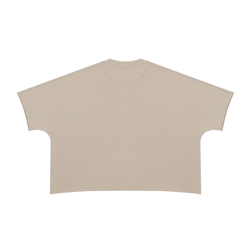 PRAY Unisex Heavyweight Boxy Raw Edge T-Shirt