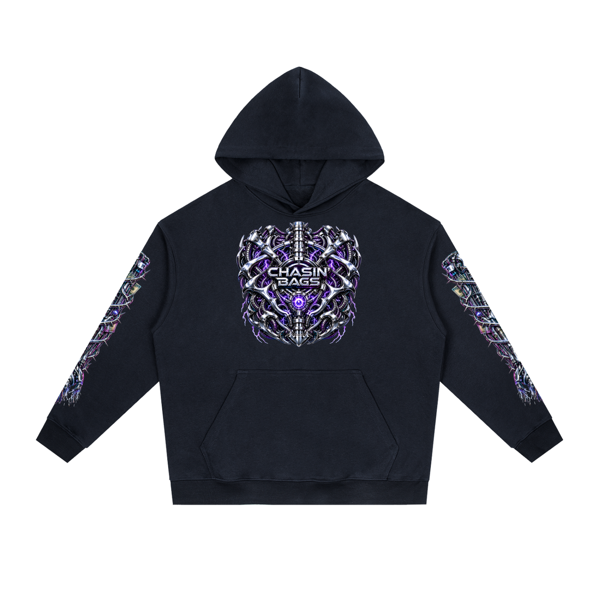 Essential Heavyweight Drop-Shoulder Hoodie (CYBORG)