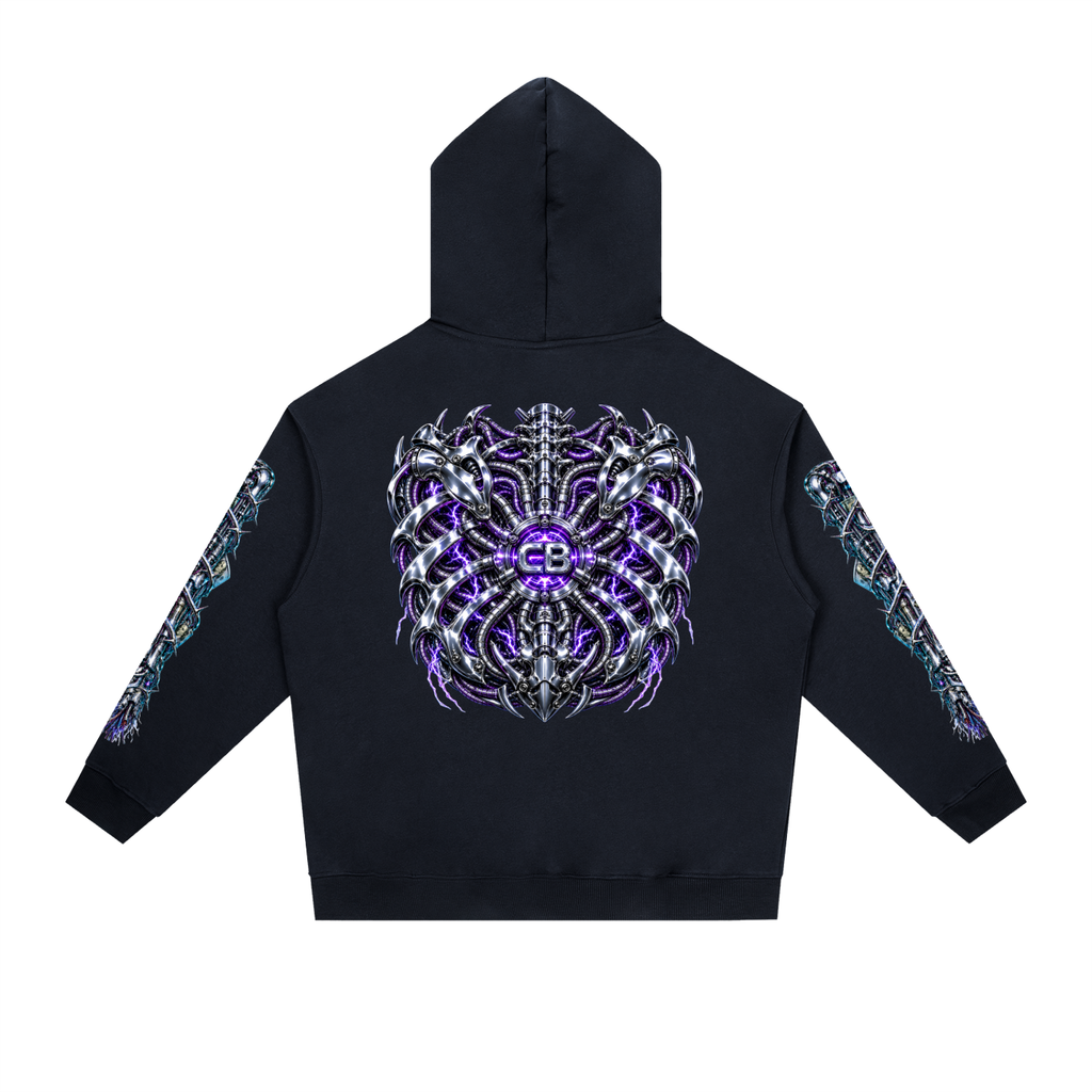 Essential Heavyweight Drop-Shoulder Hoodie (CYBORG)