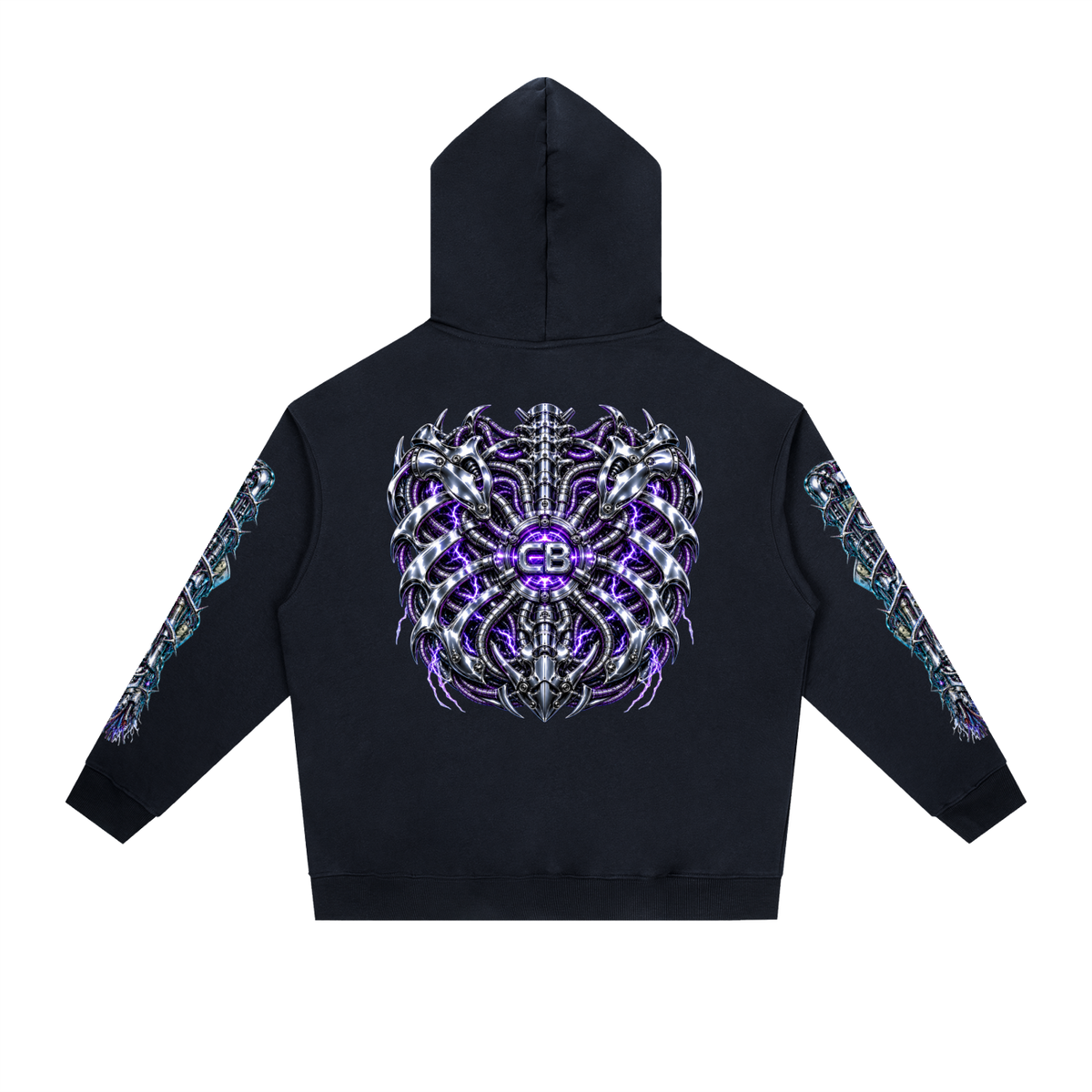 Essential Heavyweight Drop-Shoulder Hoodie (CYBORG)