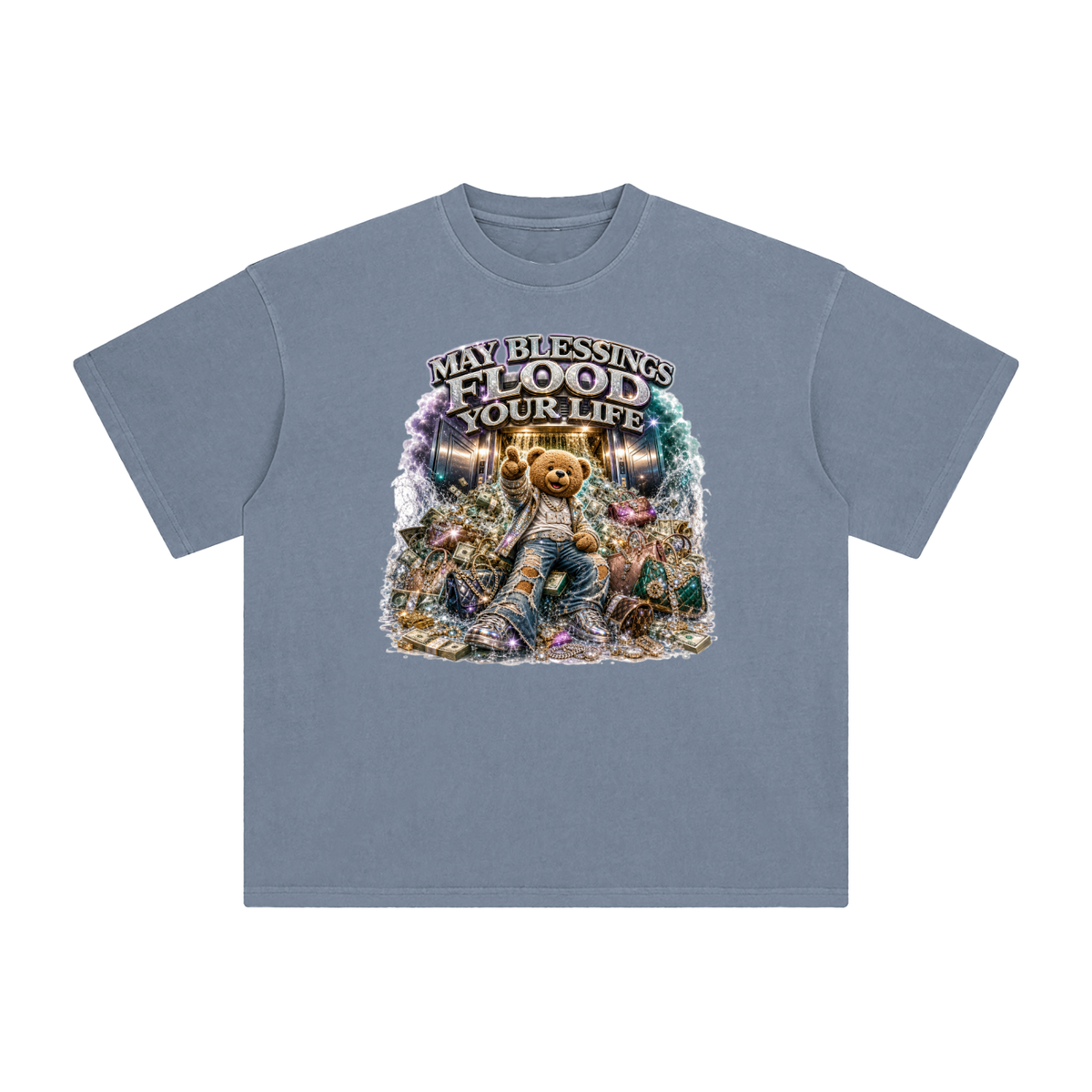 Enzyme Washed T-Shirt