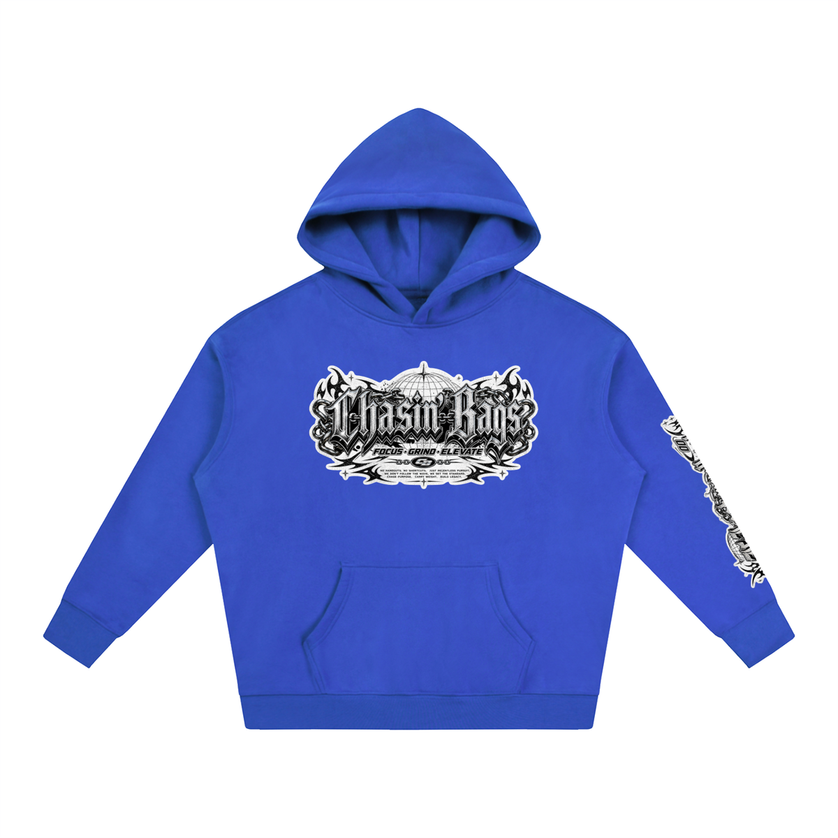 CHASIN BAGS Oversize Fleeced Hoodie