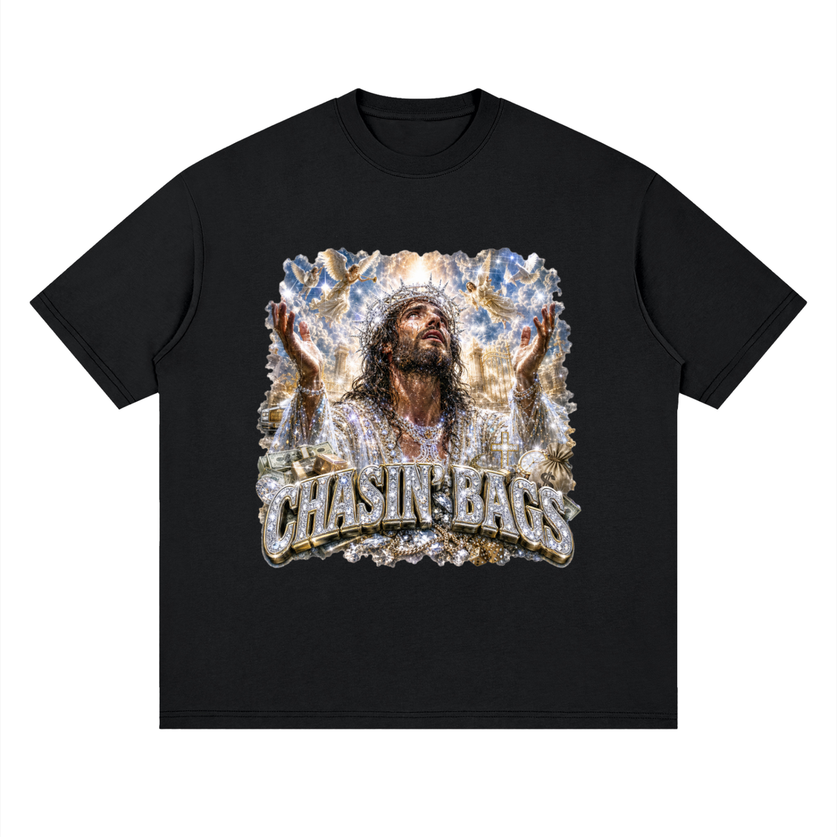 Streetwear Loose Drop Shoulder T-Shirt