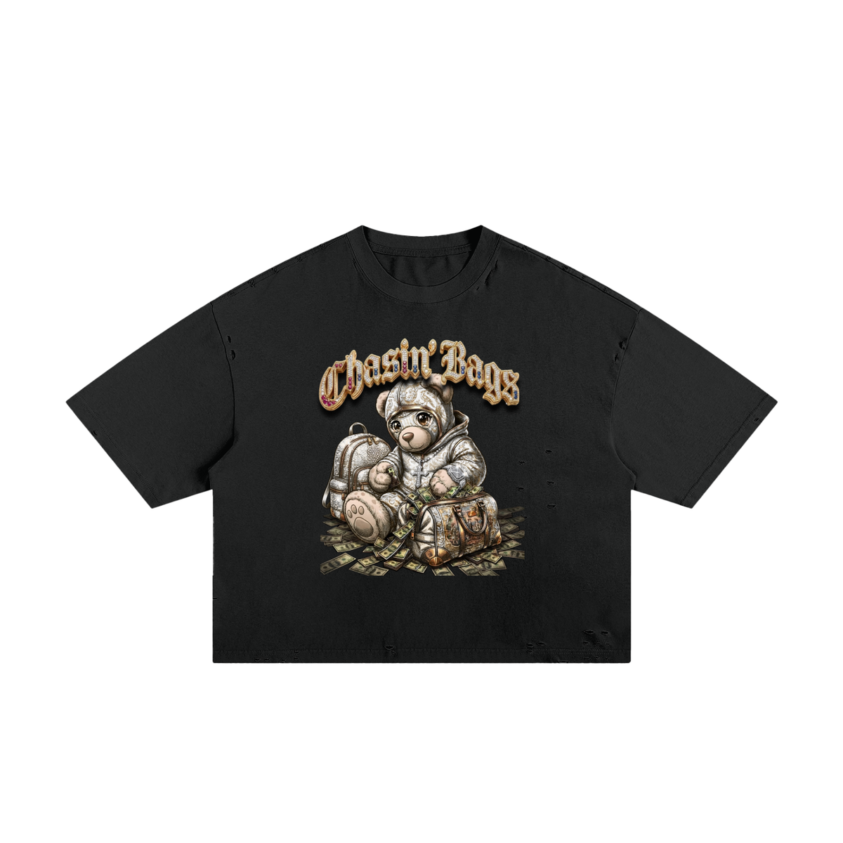 Classic Frayed Boxy Tee