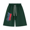 Retro icon 1 on Unisex Heavyweight Raw Edge Shorts