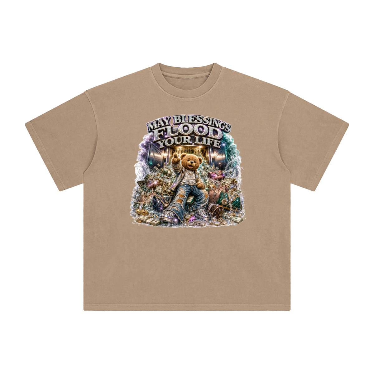 Enzyme Washed T-Shirt