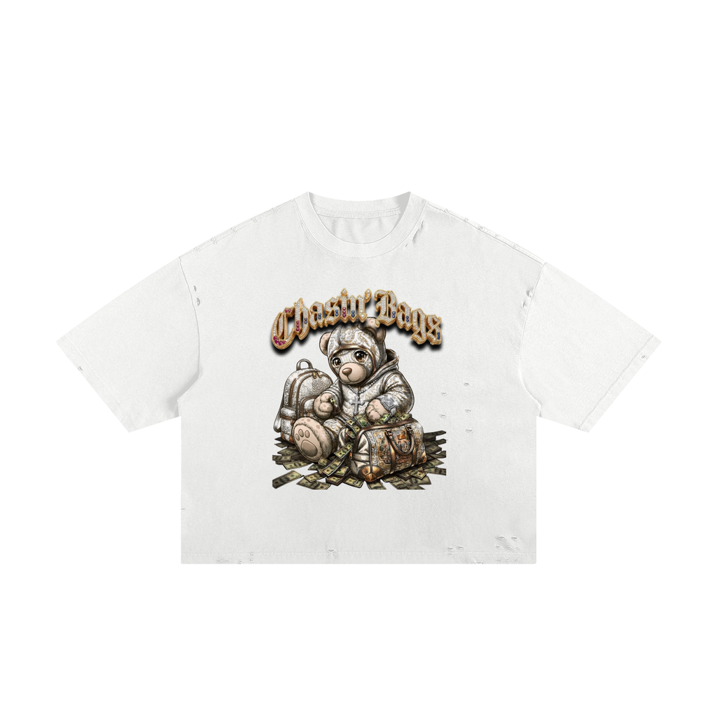Classic Frayed Boxy Tee