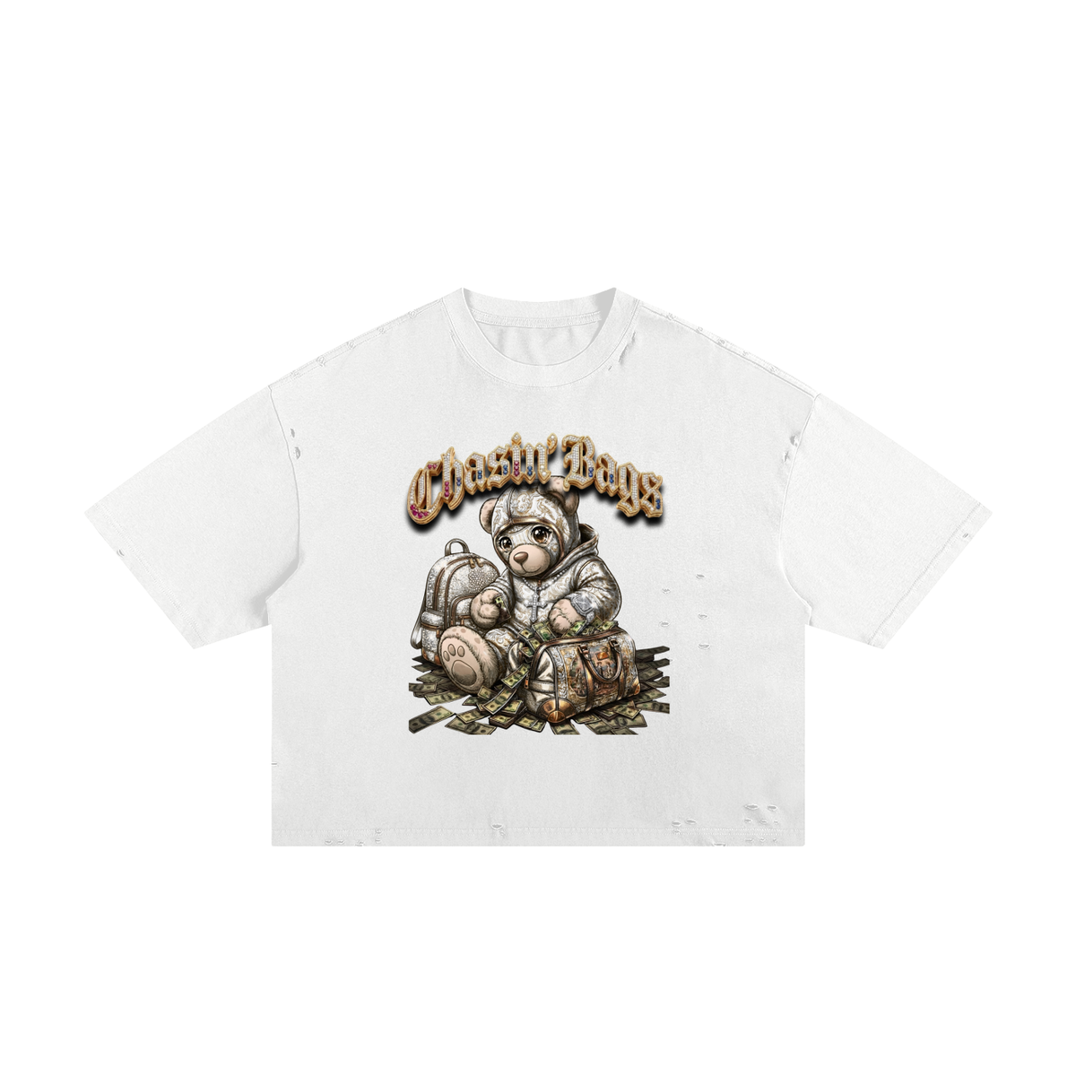 Classic Frayed Boxy Tee