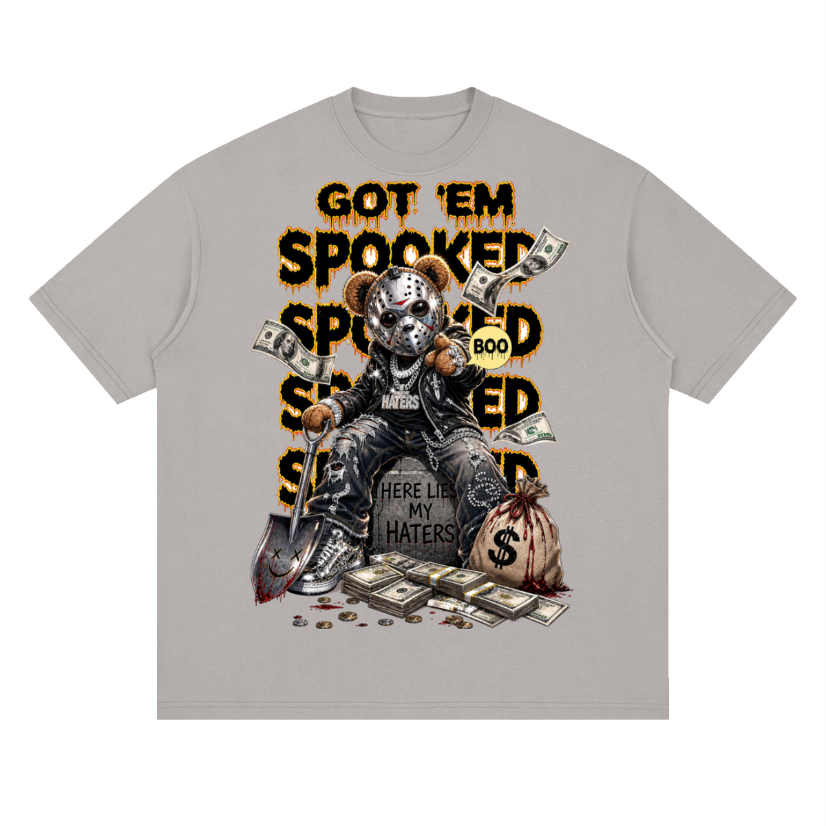 Streetwear Loose Drop Shoulder T-Shirt