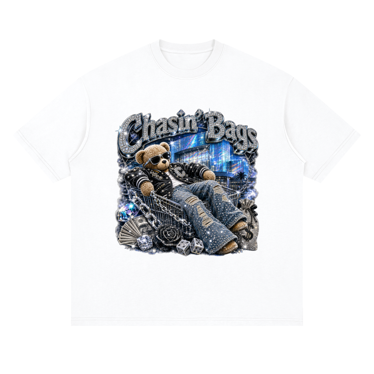 Streetwear Loose Drop Shoulder T-Shirt