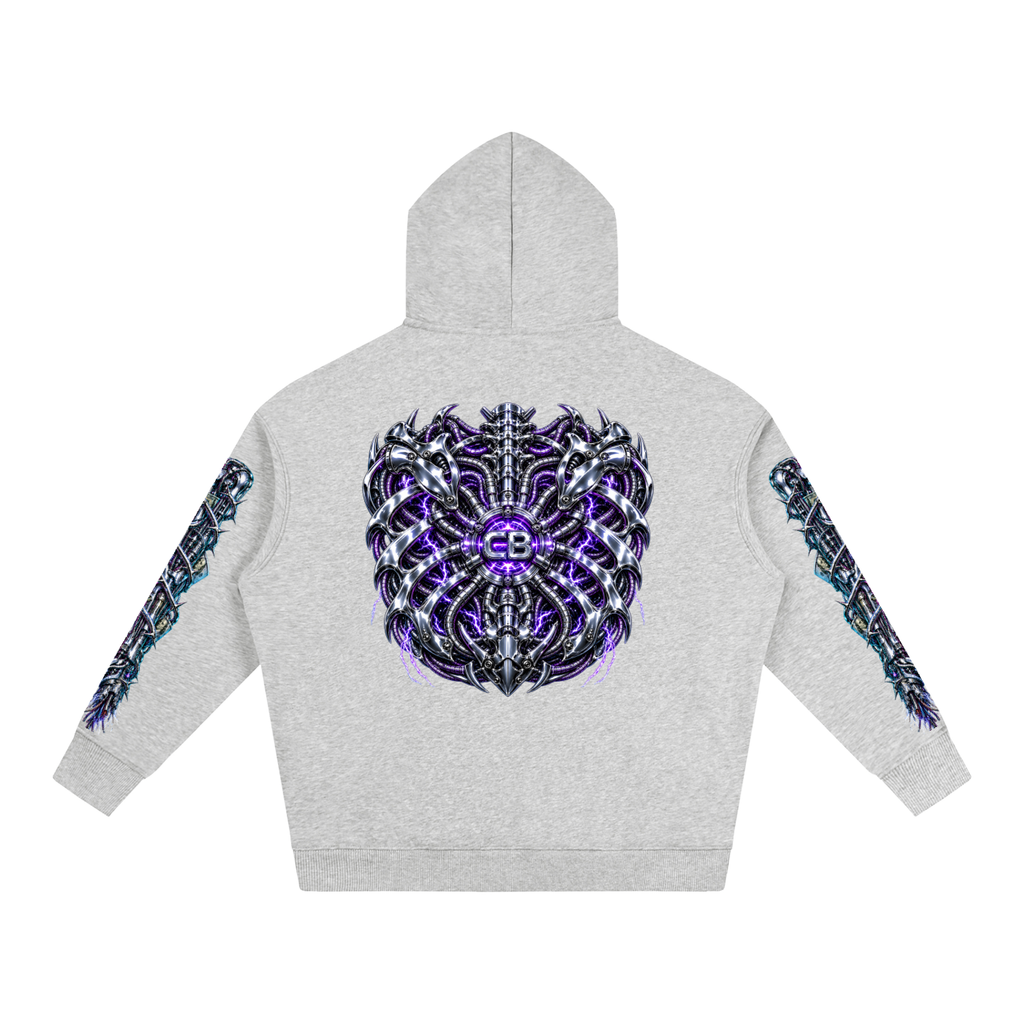 Oversize Fleeced Hoodie (CYBORG)