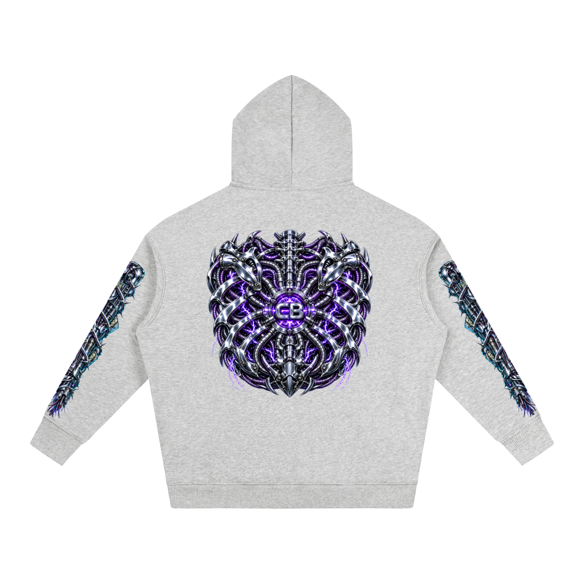 Oversize Fleeced Hoodie (CYBORG)