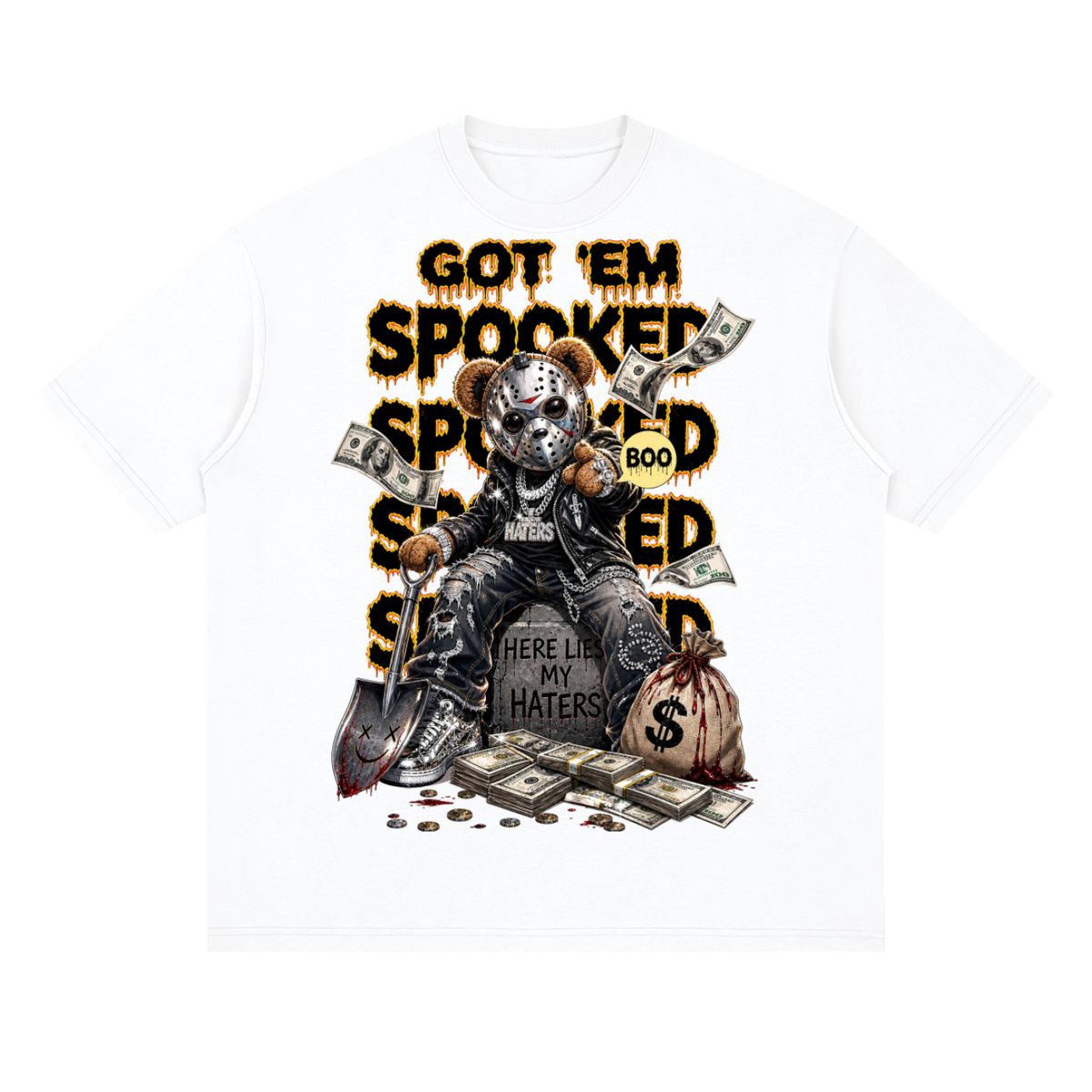 Streetwear Loose Drop Shoulder T-Shirt