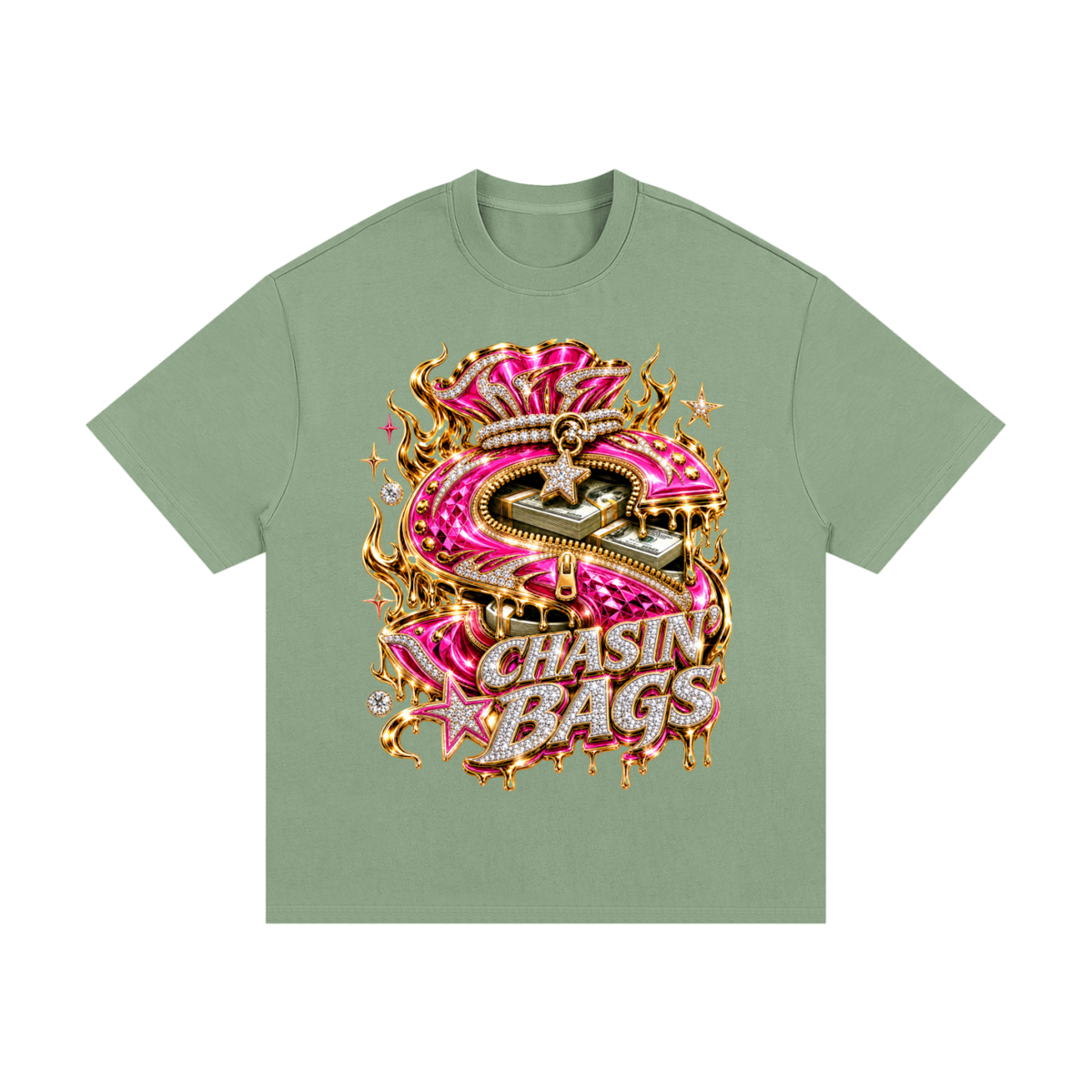 ABSTRACT BAG Essential Heavyweight Cotton T-Shirt