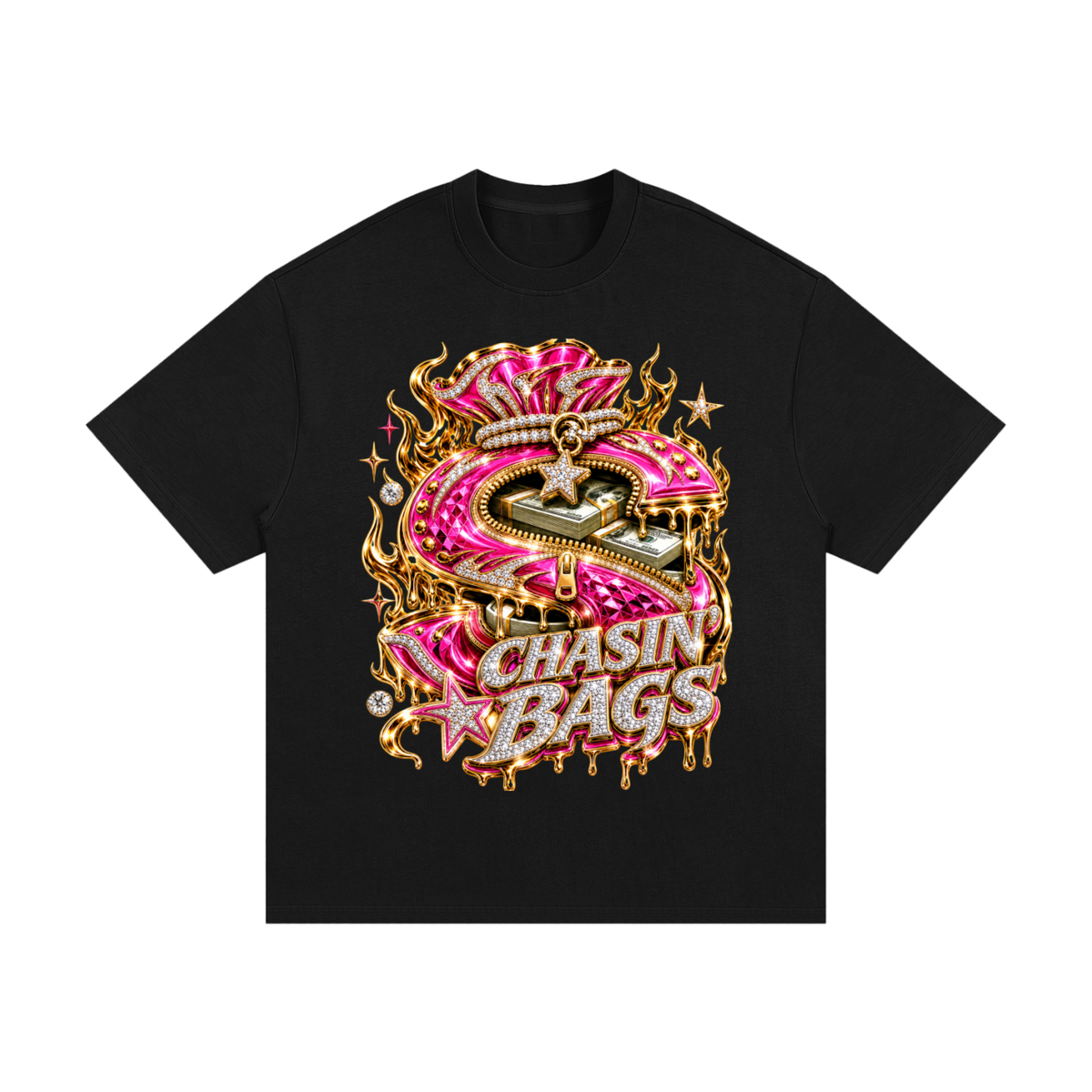 ABSTRACT BAG Essential Heavyweight Cotton T-Shirt