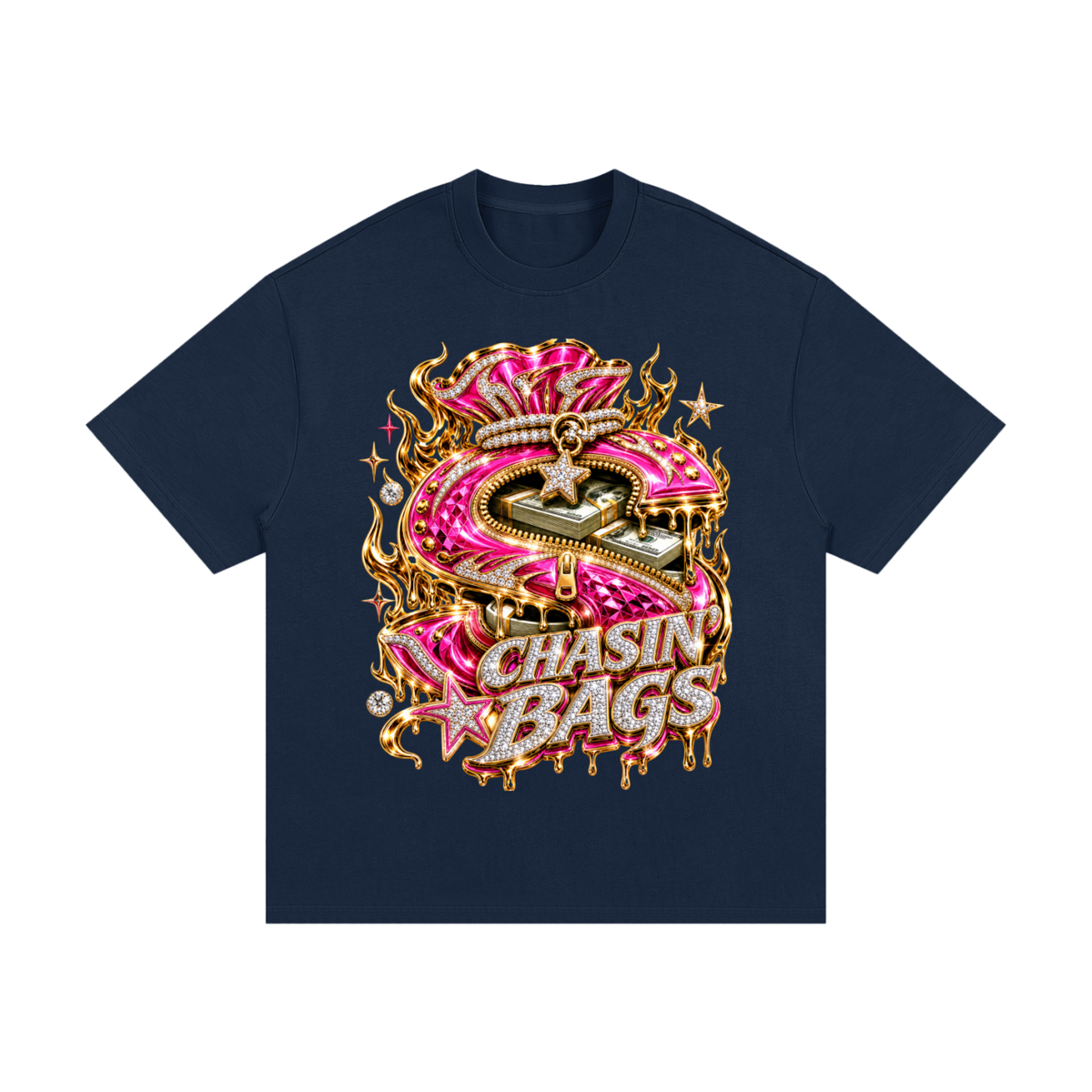 ABSTRACT BAG Essential Heavyweight Cotton T-Shirt