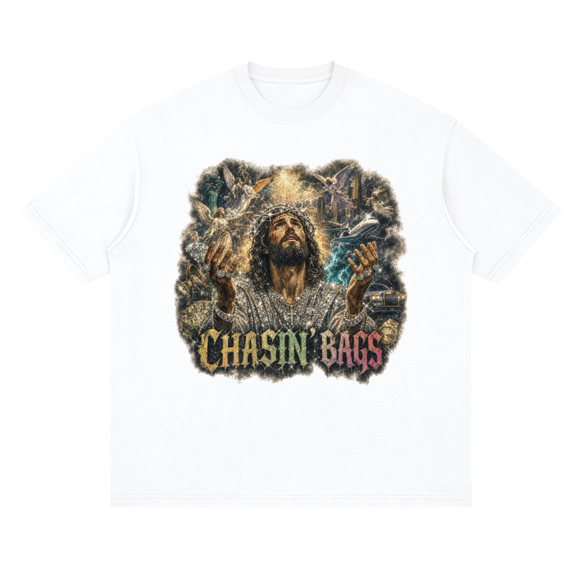 Streetwear Loose Drop Shoulder T-Shirt