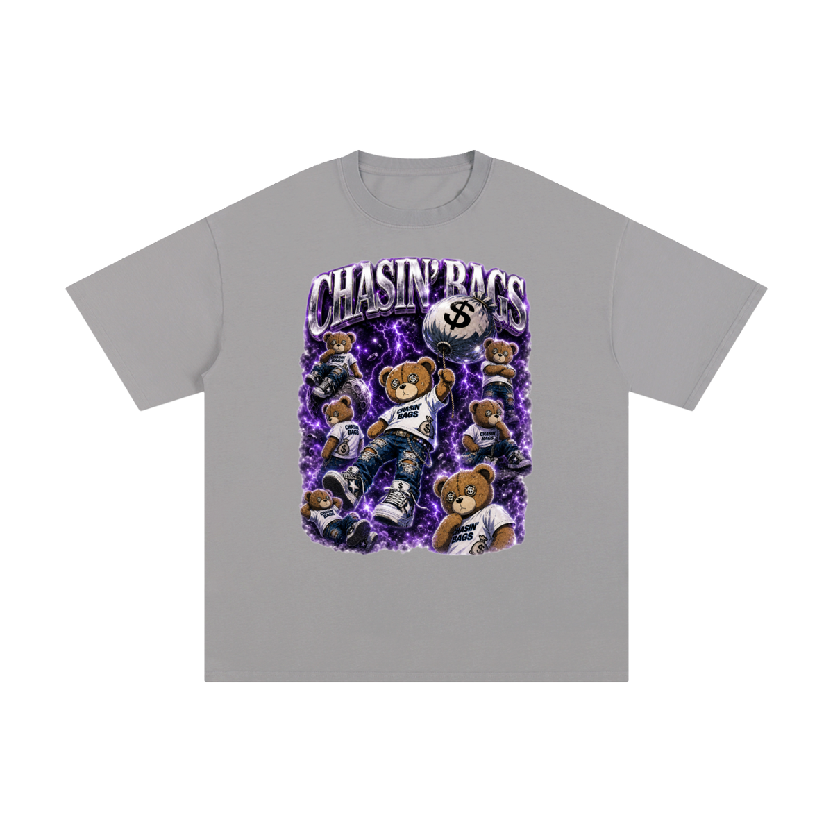 Beary Floats Unisex Pure Cotton T-Shirt