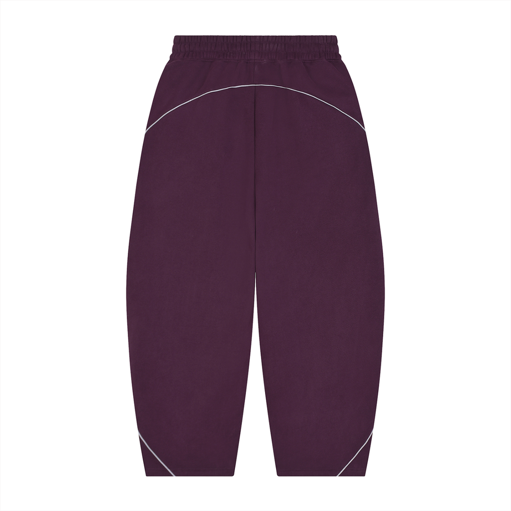 CB Unisex Piping Fleece Barrel Leg Sweatpants