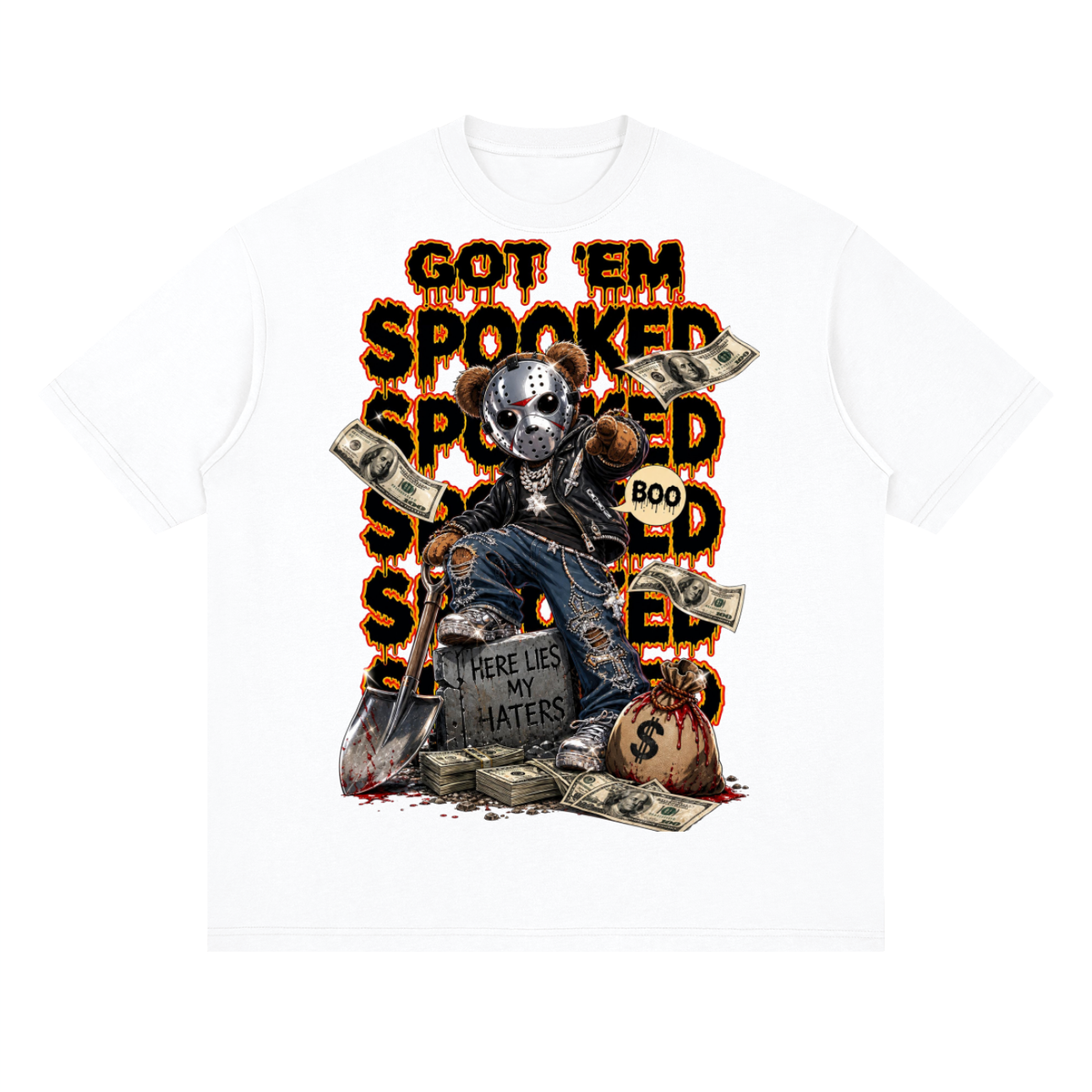 Streetwear Loose Drop Shoulder T-Shirt