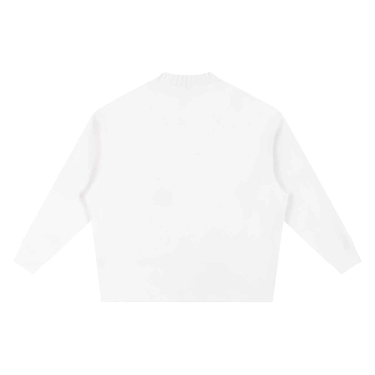 BEARY Knitted Round Neck Oversize Sweatshirt