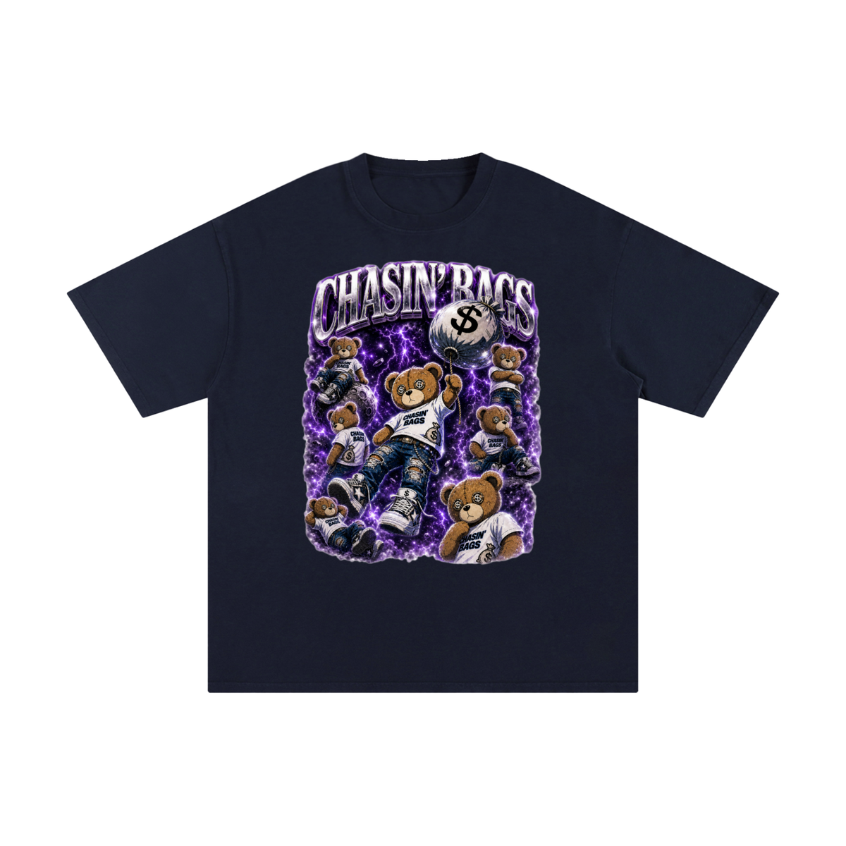 Beary Floats Unisex Pure Cotton T-Shirt