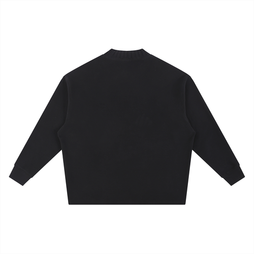BEARY Knitted Round Neck Oversize Sweatshirt