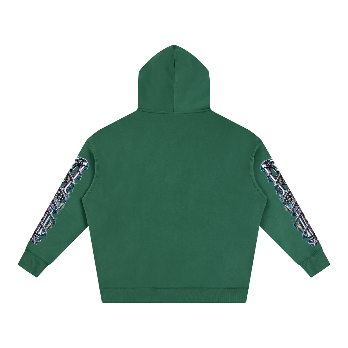 Oversize Fleeced Hoodie (IN MY BONES)