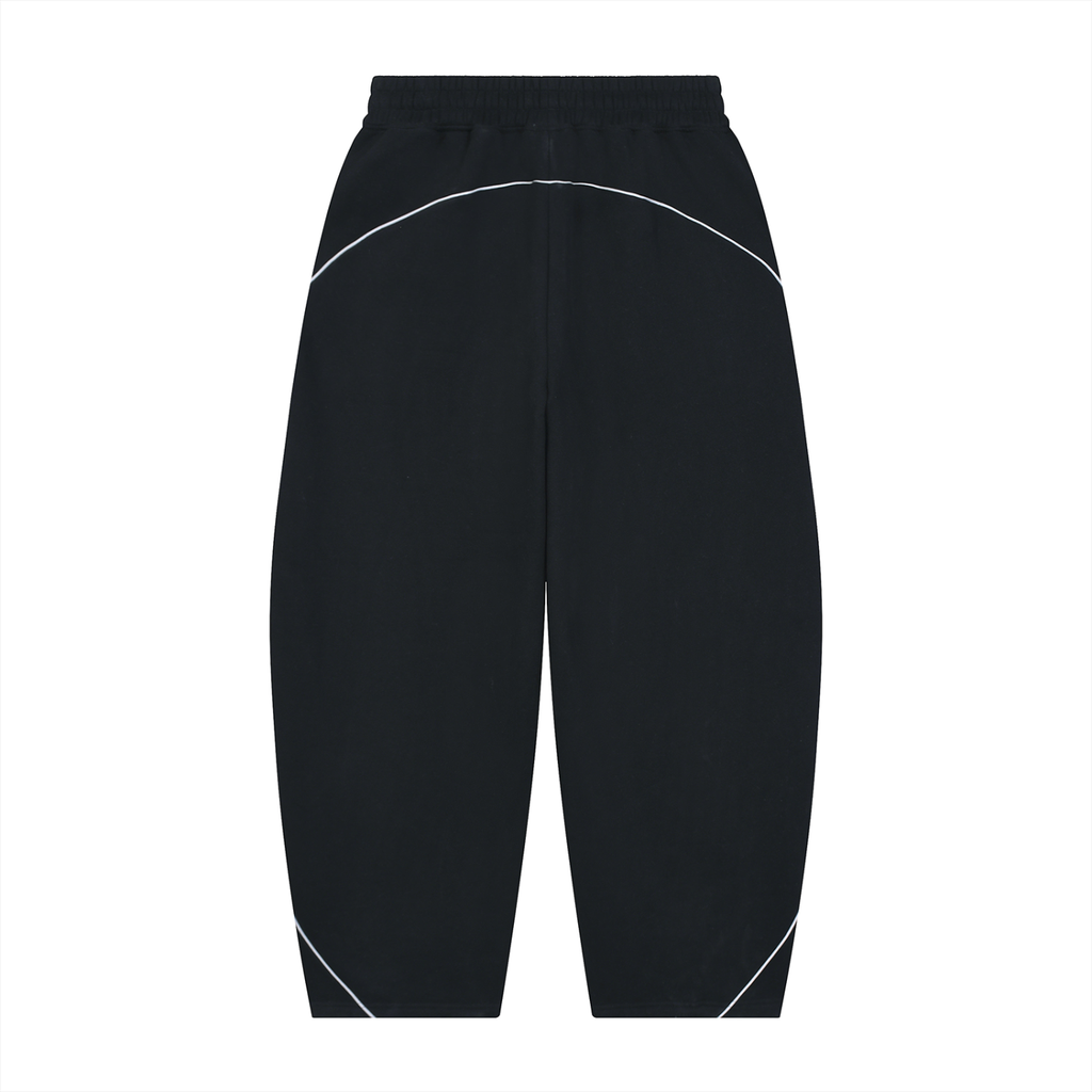 CB Unisex Piping Fleece Barrel Leg Sweatpants