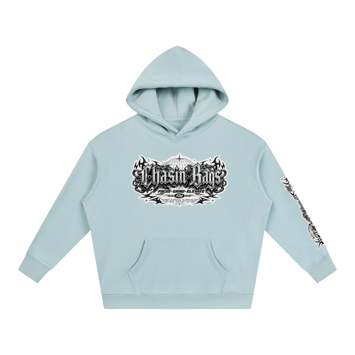 CHASIN BAGS Oversize Fleeced Hoodie